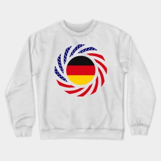 German American Multinational Patriot Flag Crewneck Sweatshirt